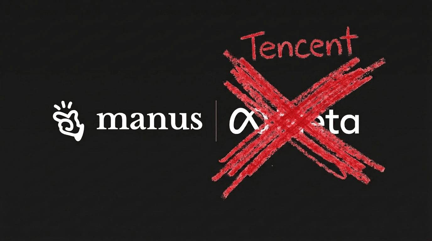 Tencent moves to buy majority stake in Manus after Beijing forced Meta to unwind its $2 billion deal