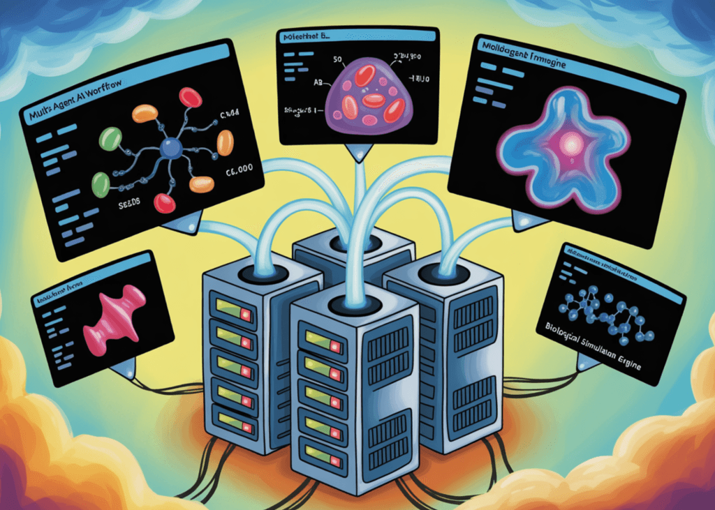 Build a Multi-Agent AI Workflow for Biological Network Modeling, Protein Interactions, Metabolism, and Cell Signaling Simulation