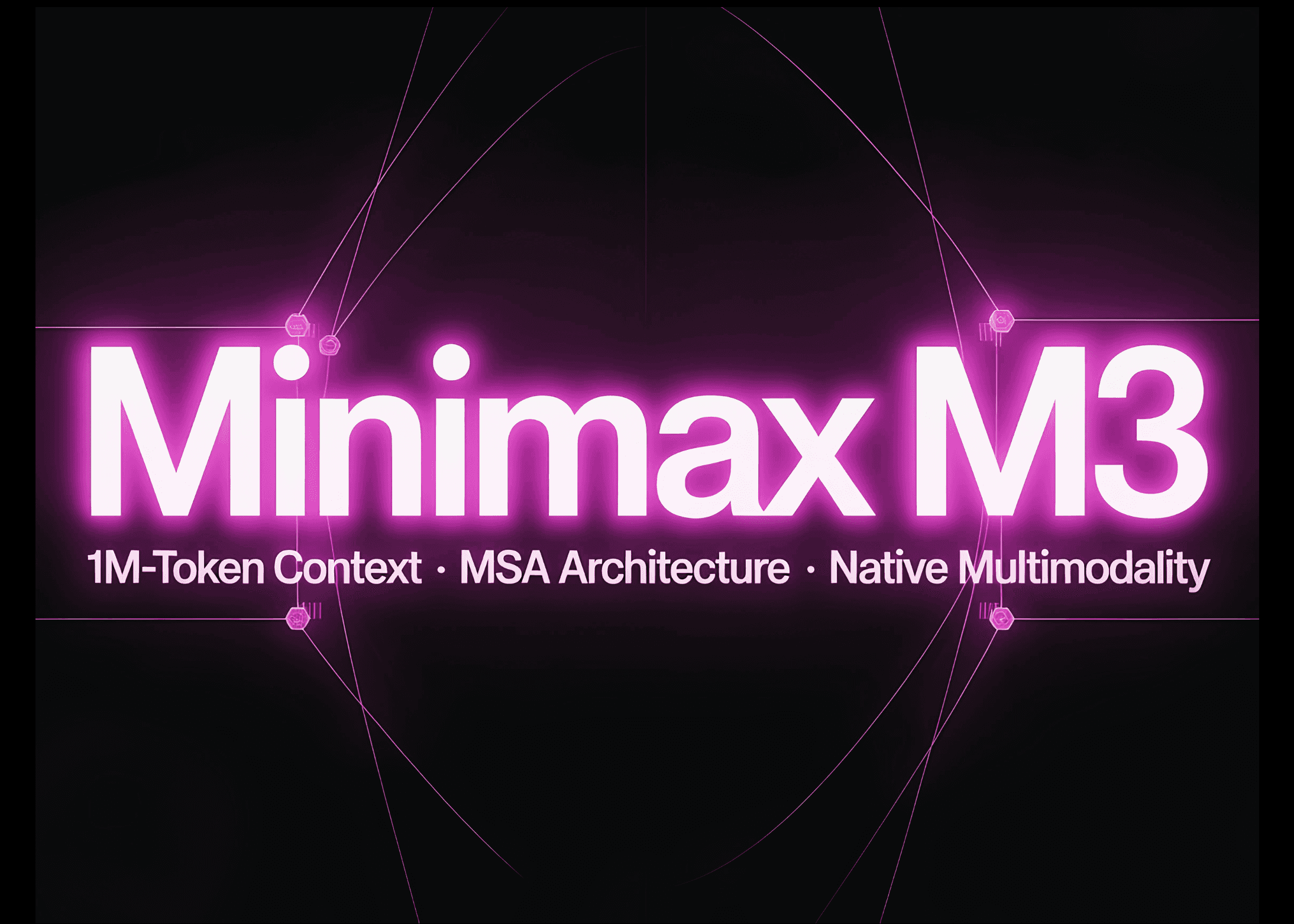 MiniMax Releases MiniMax M3 with MSA Architecture Supporting 1M-Token Context, Native Multimodality, and Agentic Coding