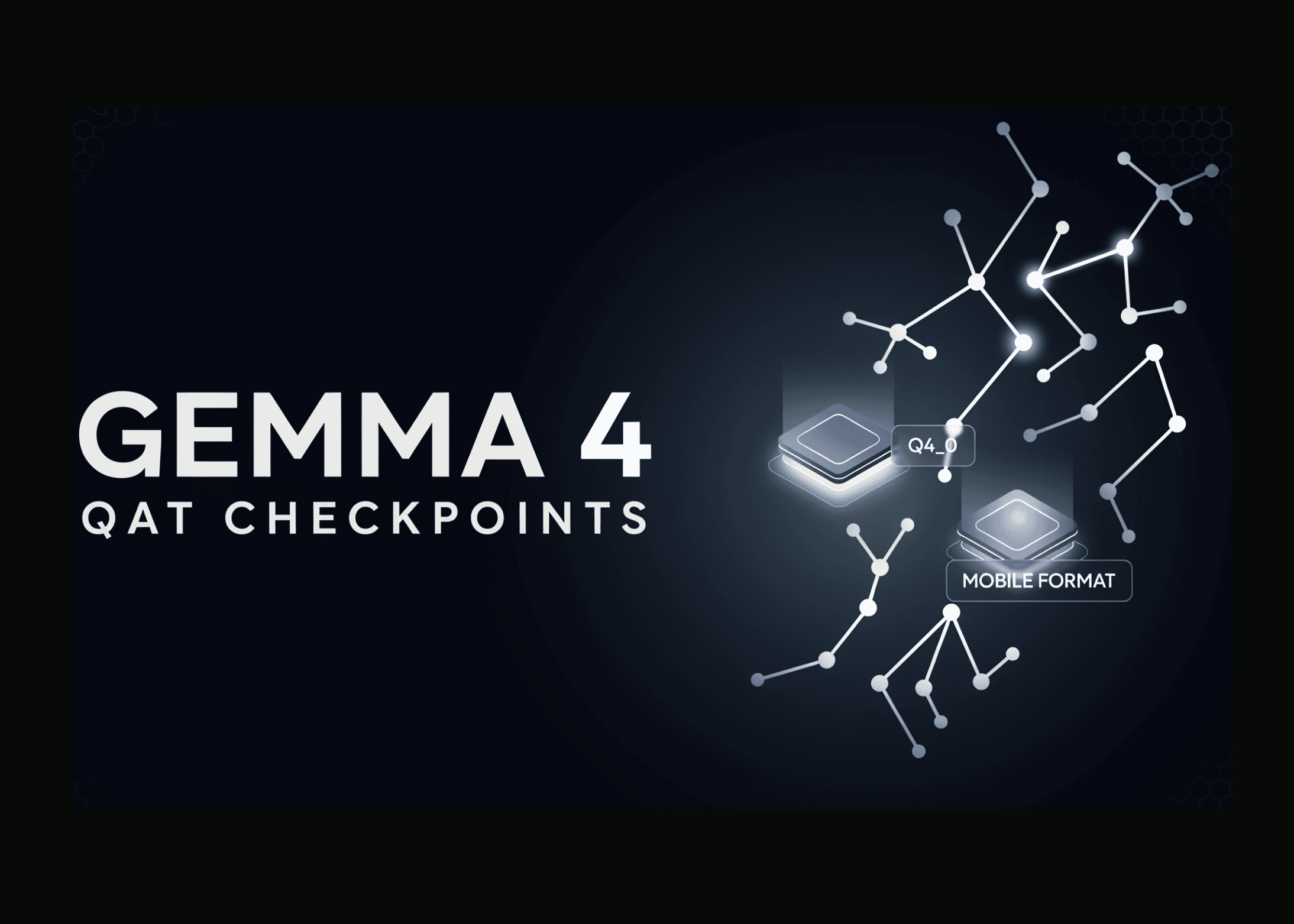 Google DeepMind Releases Gemma 4 QAT Checkpoints: Q4_0 and a New Mobile Format Cut On-Device Memory